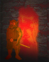 Bild: Kampfgnomwache vor dem Morterium